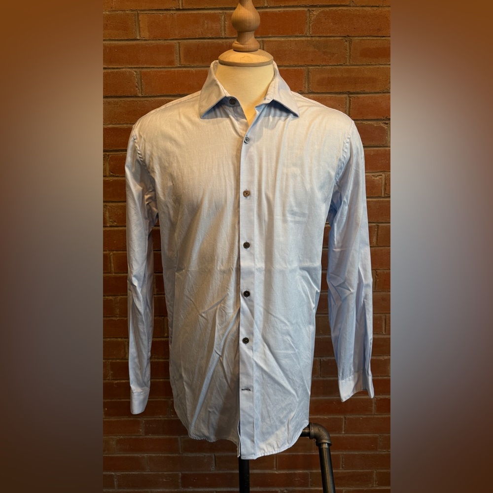 DKNY Sky Blue Men's Dress Shirt